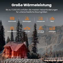 5KW 12V LCD Display Diesel Air Heater