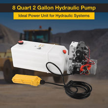 8 Quart 2 Gallon Hydraulic Power Unit Pump
