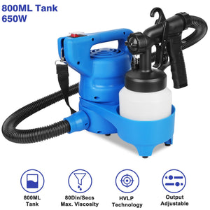 800ML 650W Oil Primer Water Paint Sprayer