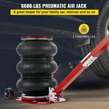 Triple Bag Quick Lift Pneumatic Jack