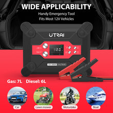 1800A Car Battery Starter with 120PSI Digital Tire Inflator