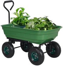 Garden Dump Utility Wagon Cart