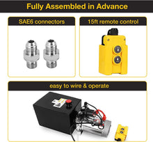 8 Quart 2 Gallon Hydraulic Power Unit Dump