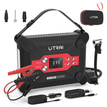 1800A Car Battery Starter with 120PSI Digital Tire Inflator