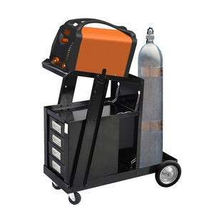 Welding Rolling Cart with Drawers