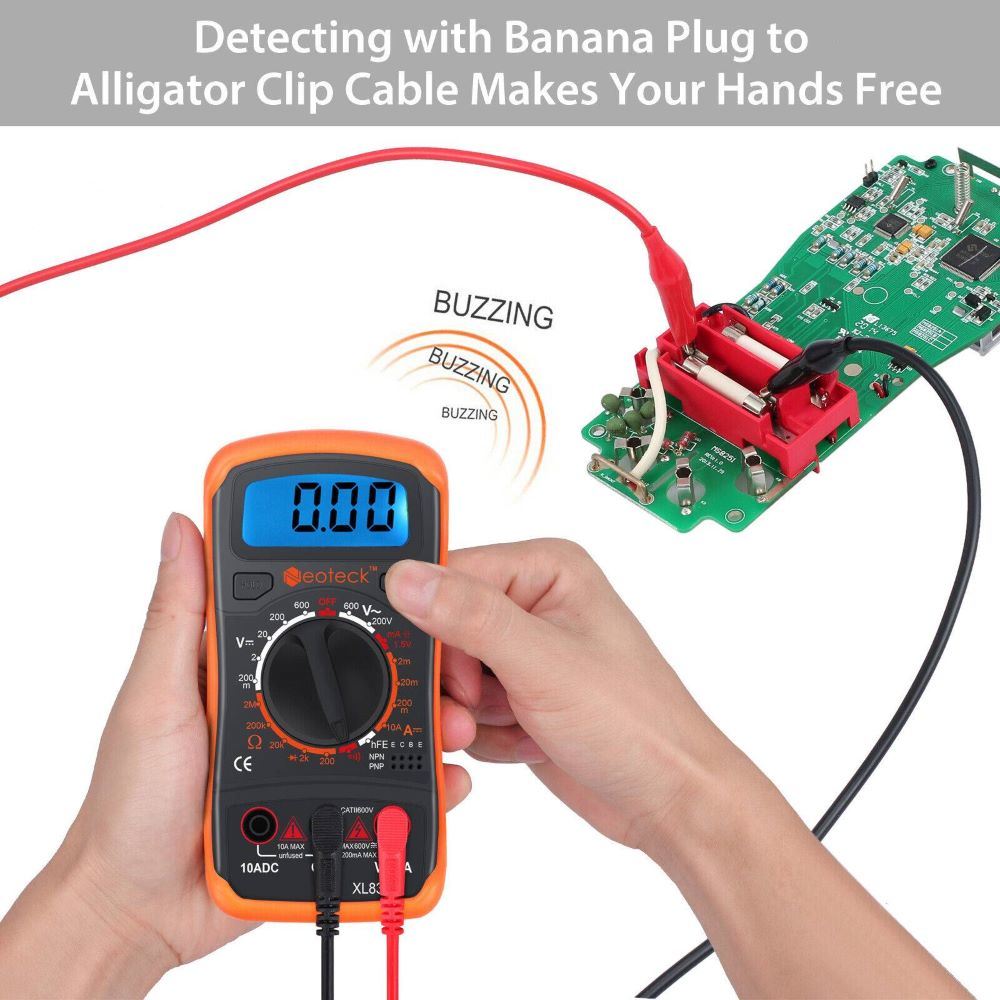 Commercial And Home LCD Digital Multimeter Tester Meter