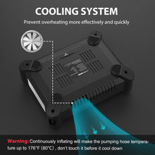 1800A Car Battery Starter with 120PSI Digital Tire Inflator