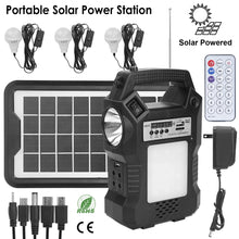 Portable Solar Power Bank Generator