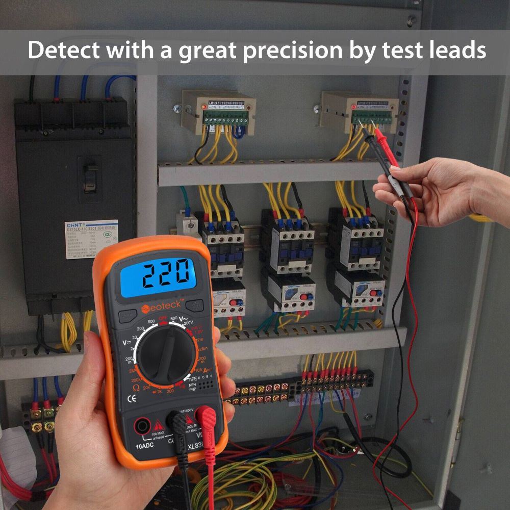Commercial And Home LCD Digital Multimeter Tester Meter