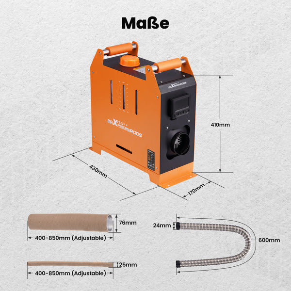5KW 12V LCD Display Diesel Air Heater