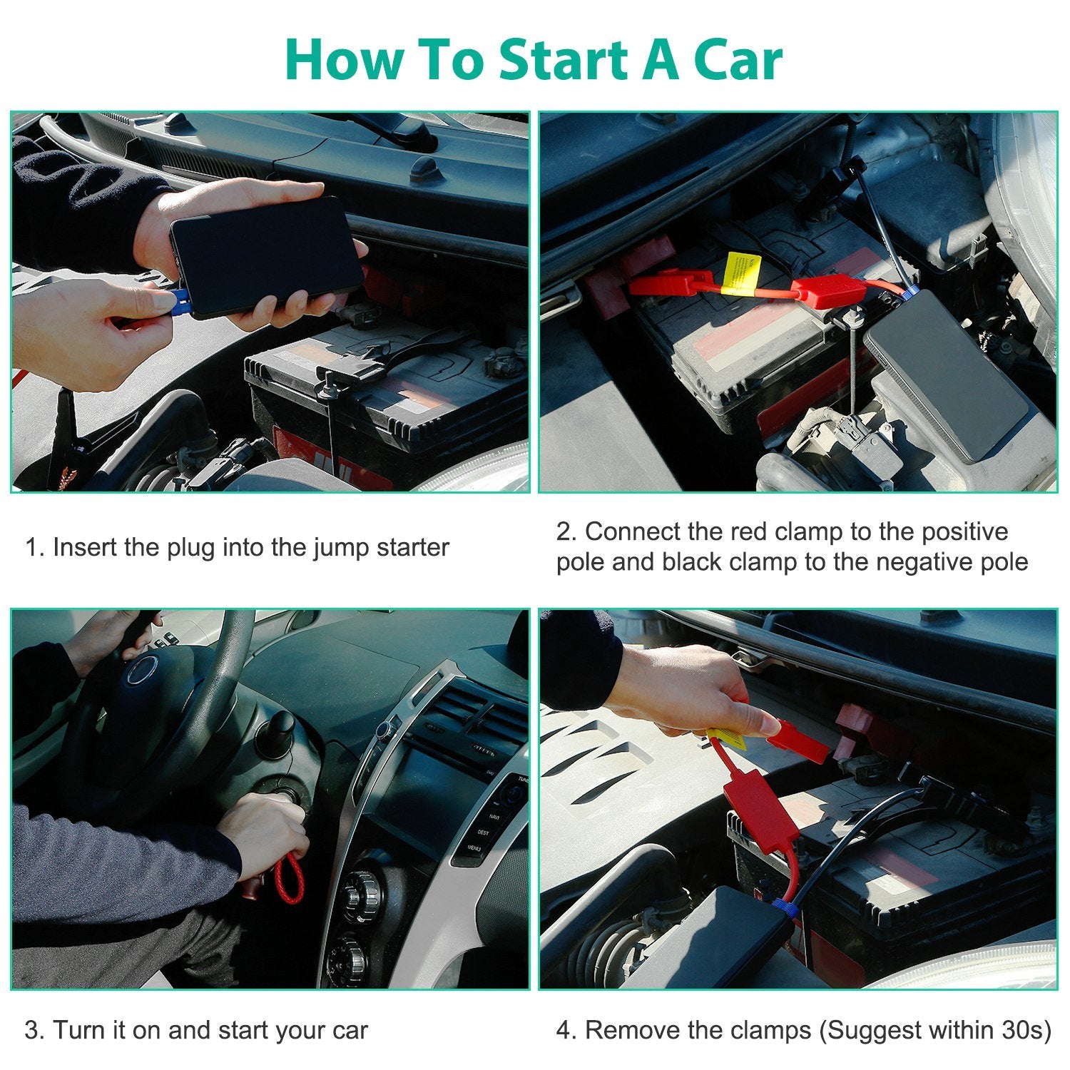 12V Car Jumper Starter