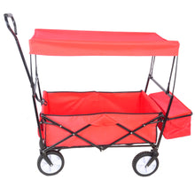 Cart Folding Wagon for Garden Shopping Beach