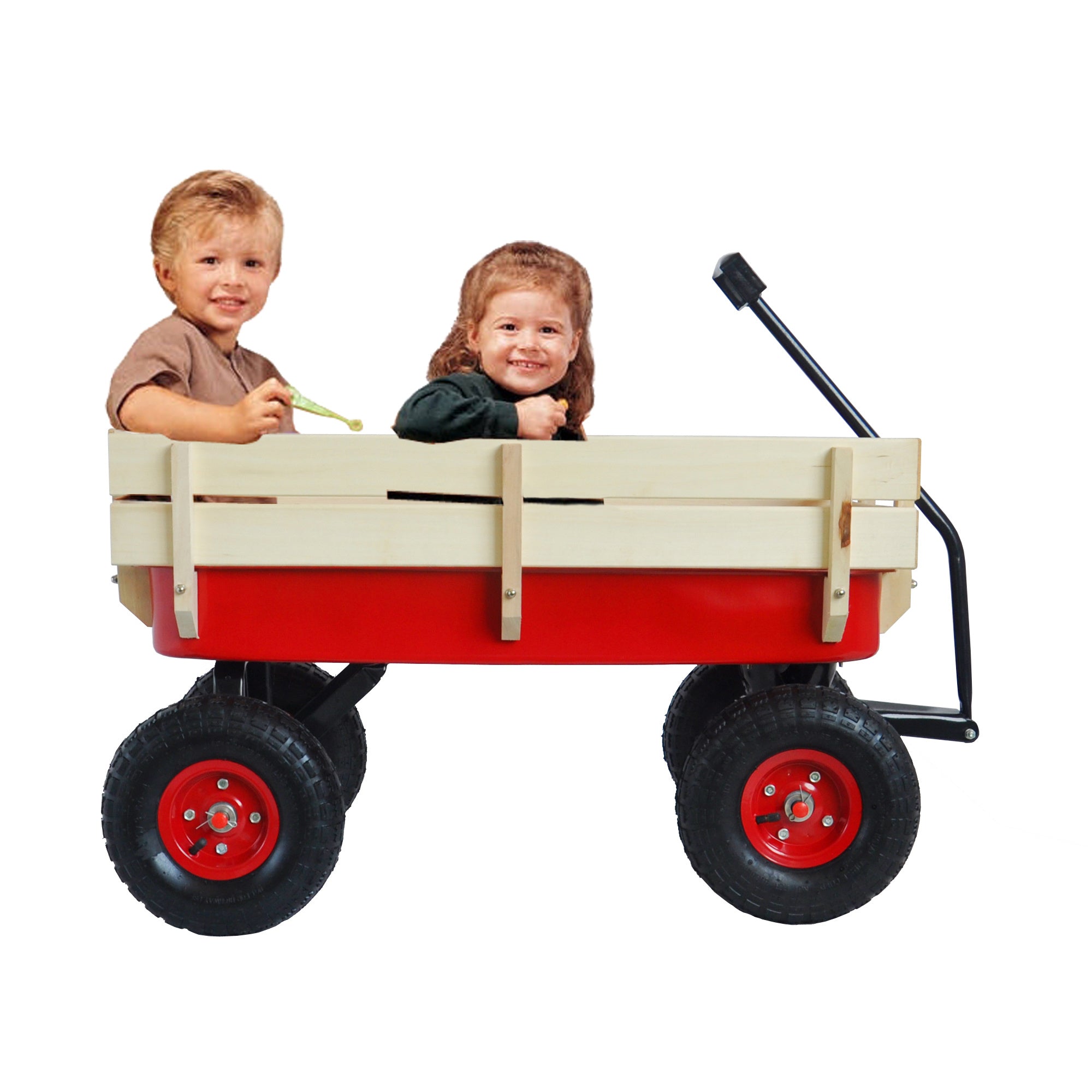 Outdoor Pulling Garden Wagon Cart