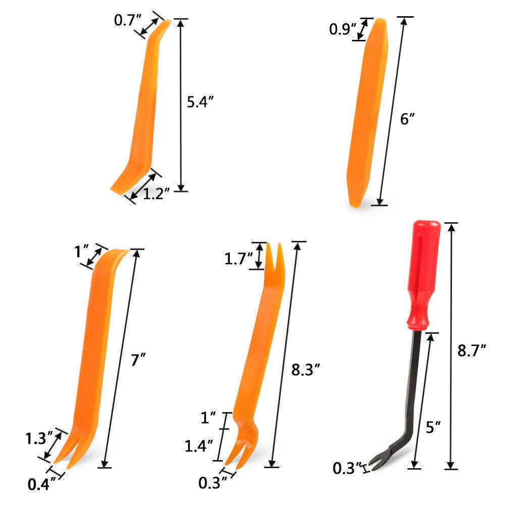 635 Pcs Car Retainer Clips