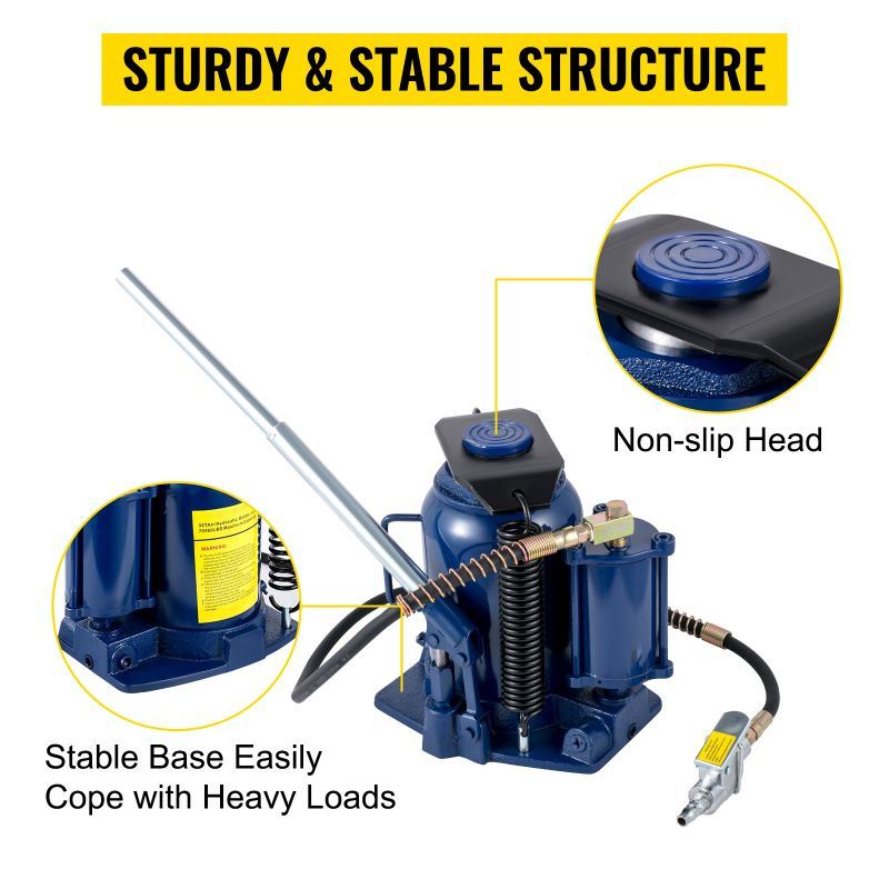 Manual Air Hydraulic Bottle Jack