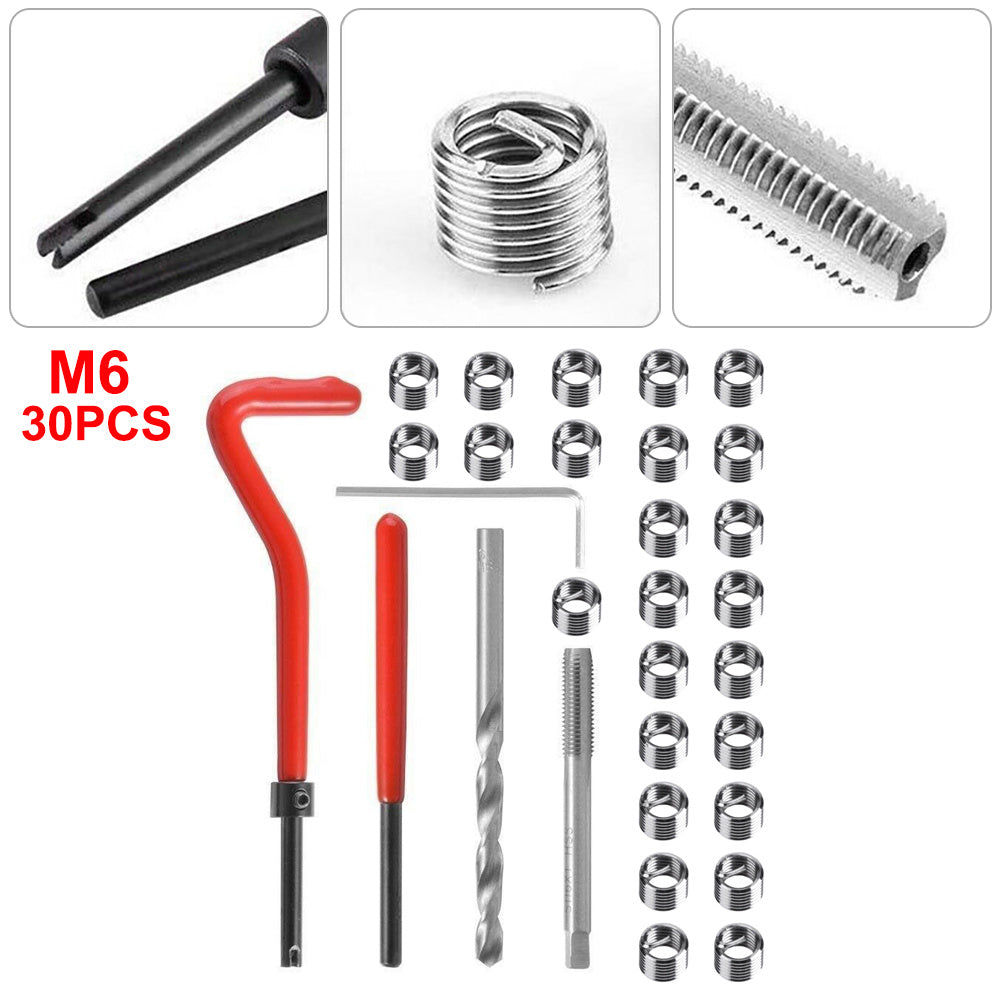 M6 x 1mm Metric Thread Repair Insert Kit