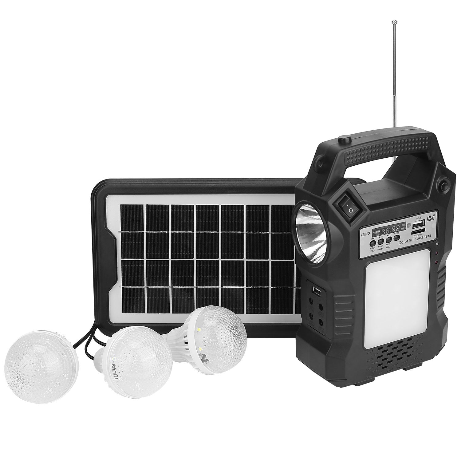 Portable Solar Power Bank Generator