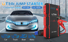 1000A Peak 13000mAh 12V Car Auto Jump Starter