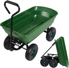 Garden Dump Utility Wagon Cart
