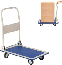 Platform Hand Truck Cart with 4 Wheels