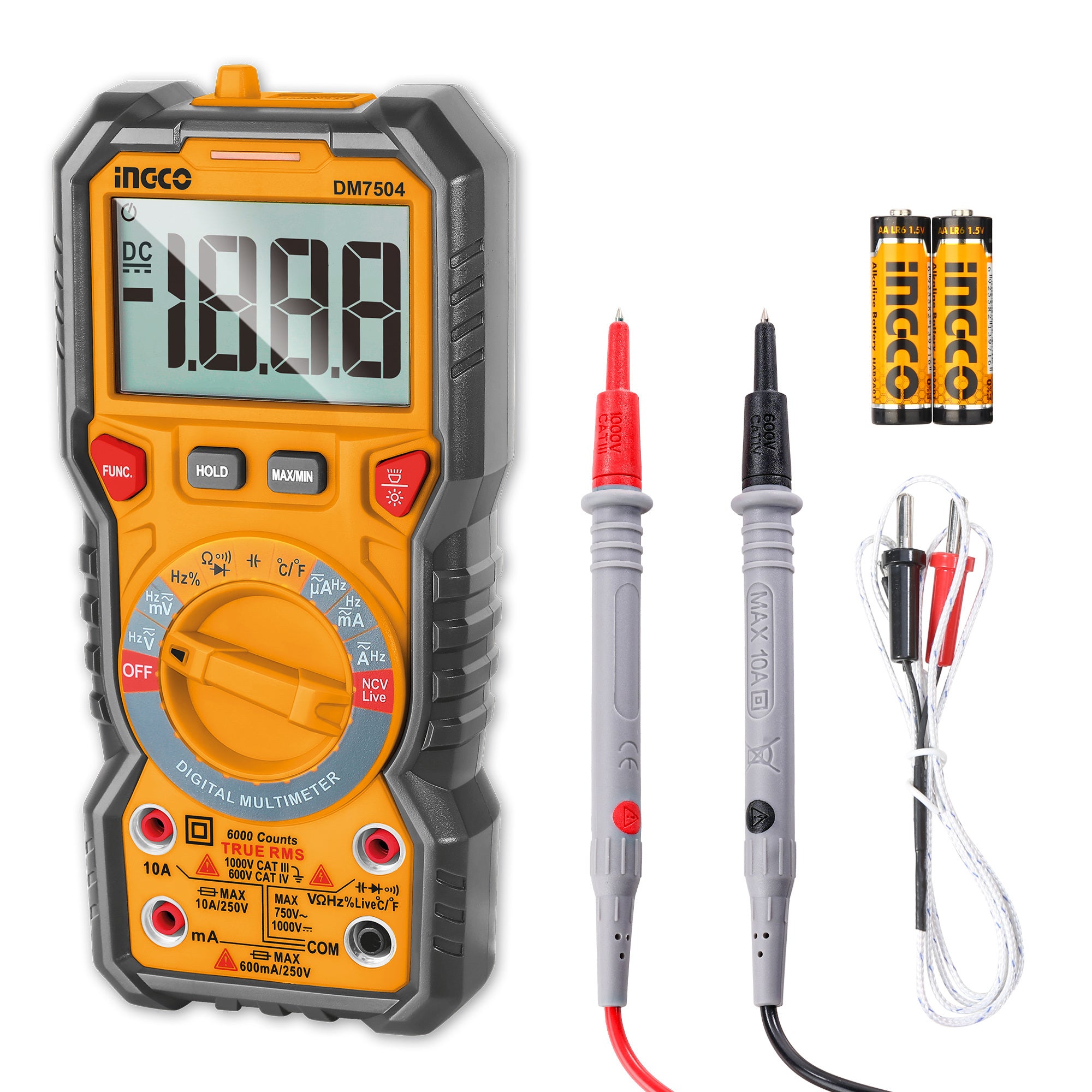 TRMS 6000 Counts Digital Multimeter