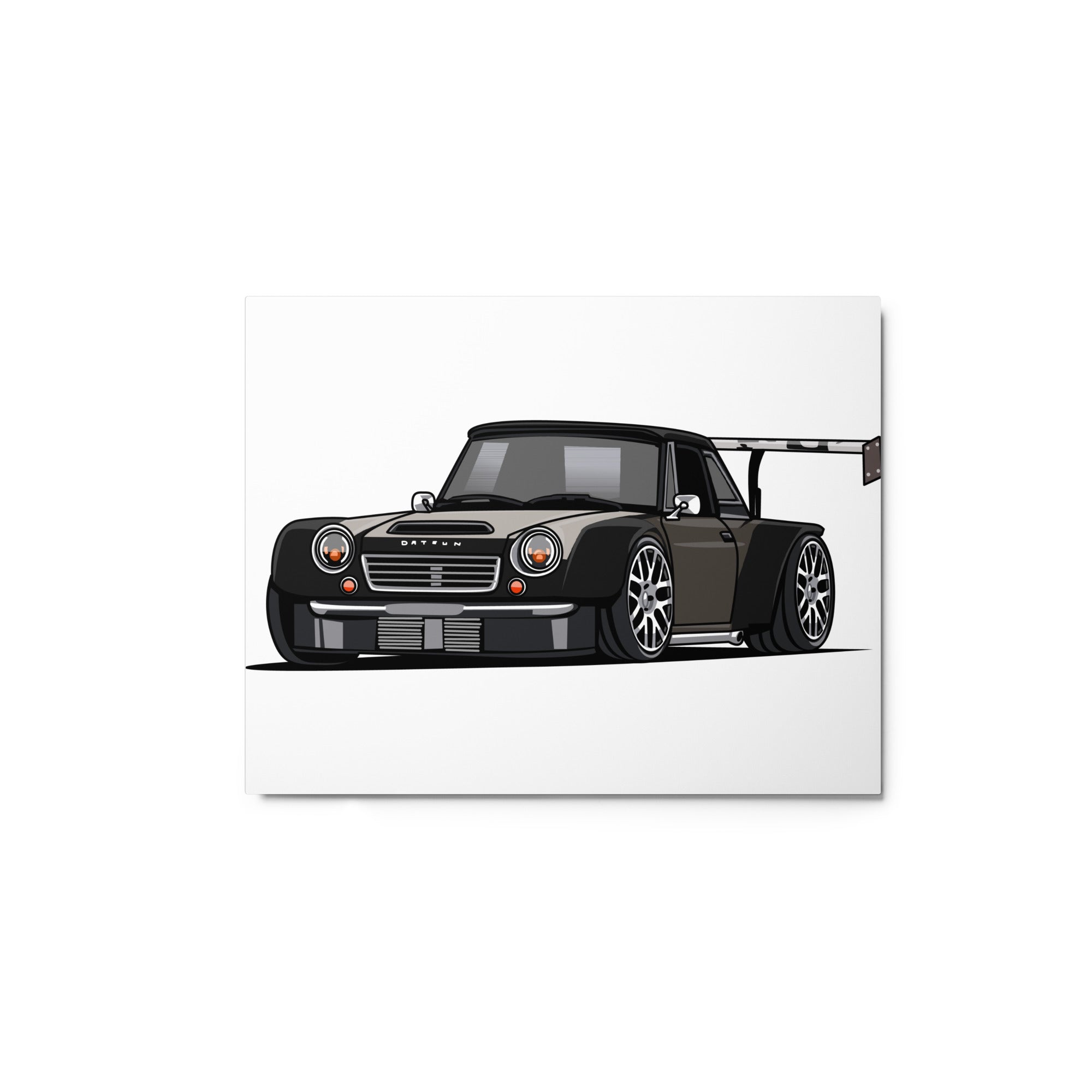 DIRTY DATSUN CAR SIDE METAL PRINTS
