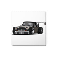 DIRTY DATSUN CAR SIDE METAL PRINTS