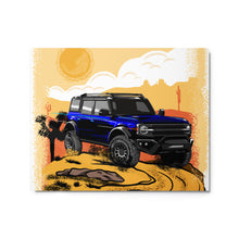 BRONCO SUNNY DESERT METAL PRINT