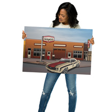 TEXACO CAMARO GAS STATION METAL PRINTS
