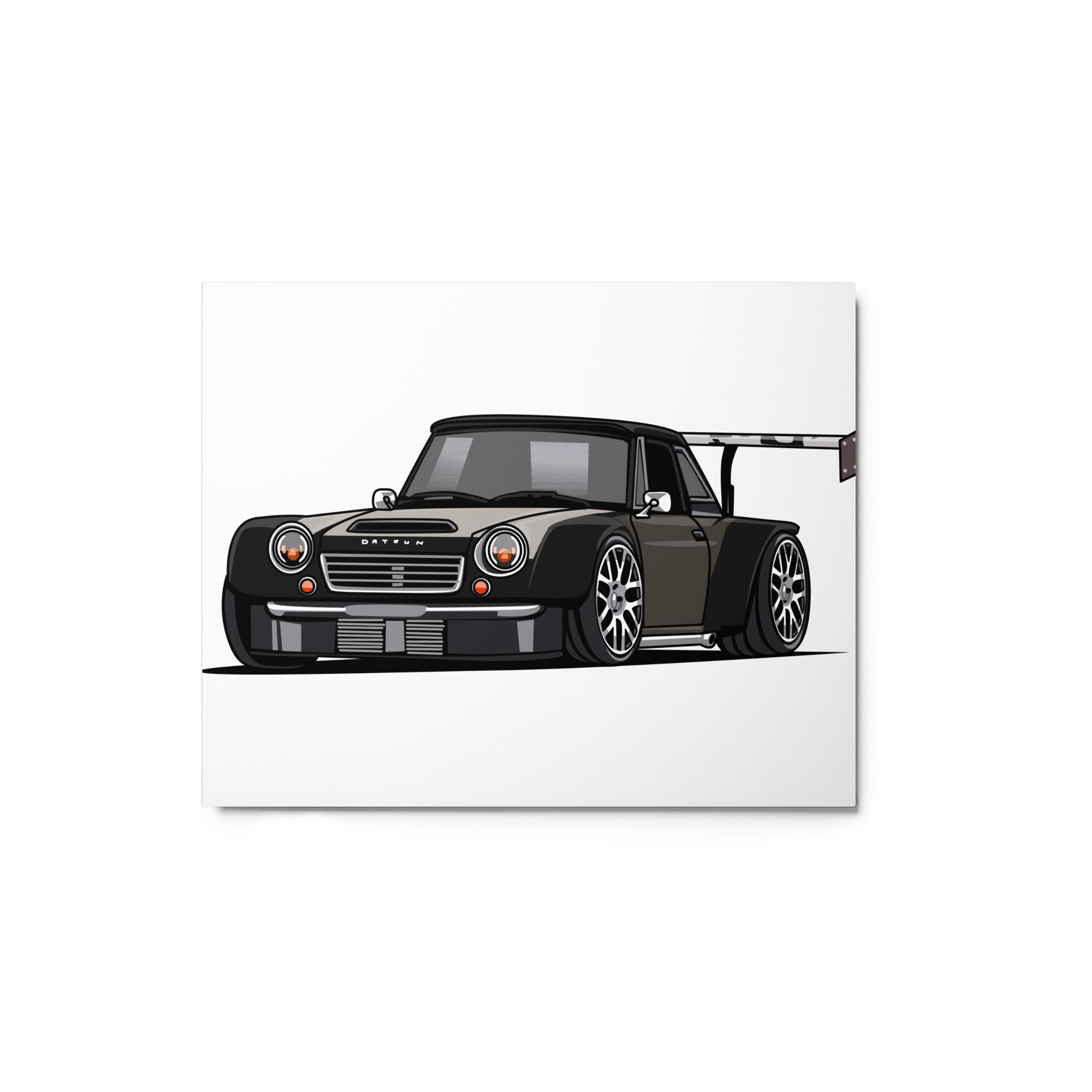DIRTY DATSUN CAR SIDE METAL PRINTS