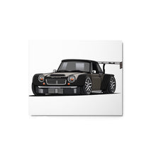DIRTY DATSUN CAR SIDE METAL PRINTS