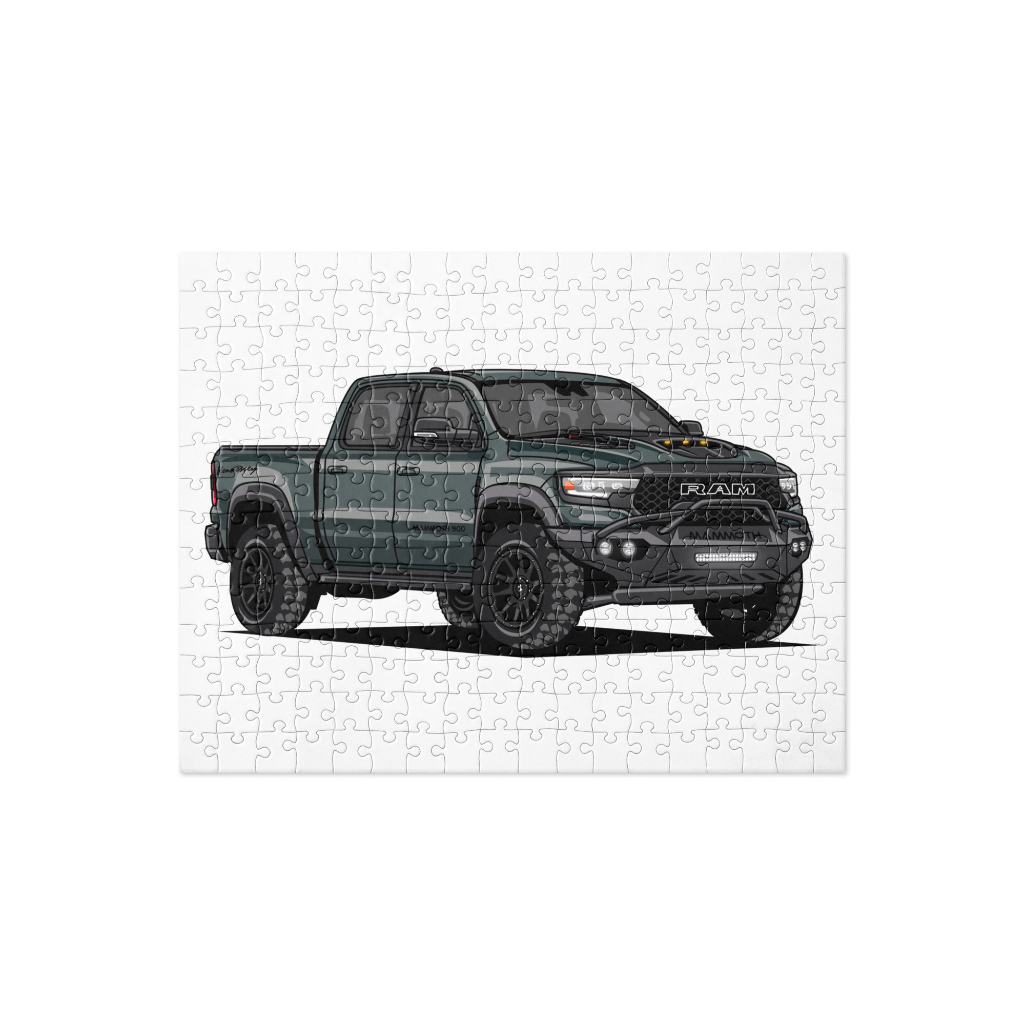 RAM GREEN TRUCK PUZZLE