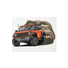 RED BRONCO DIRT DRIFTING PUZZLE