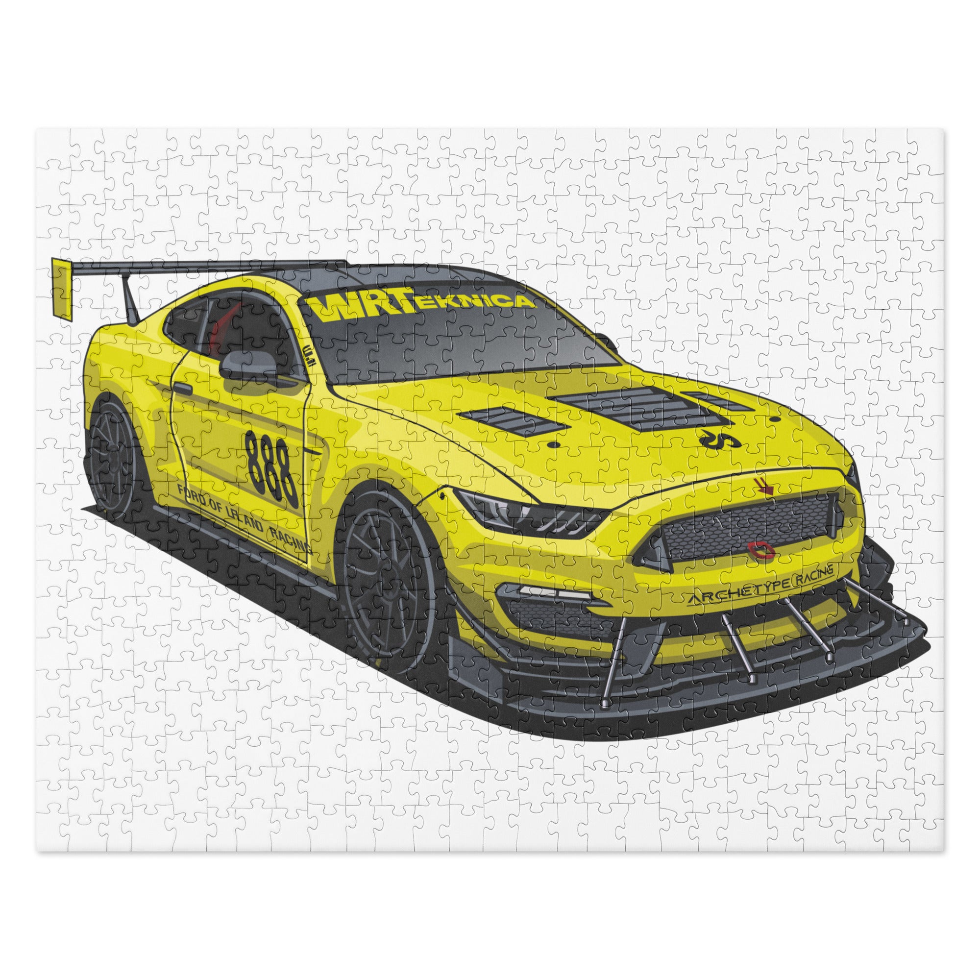 UPLAND RACING FRONT JIGSAW PUZZLE