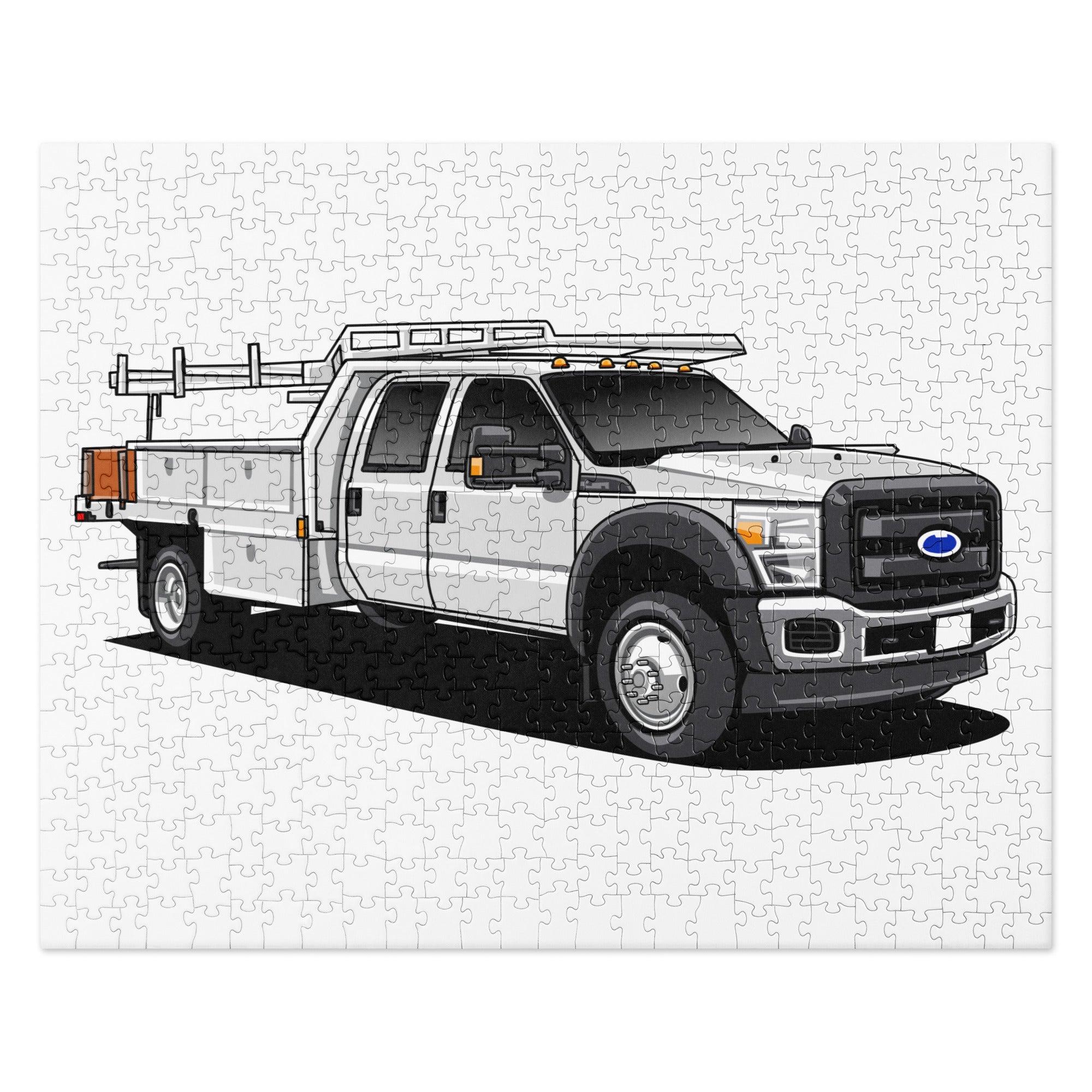 FORD FLEET WORK TRUCK PUZZLE