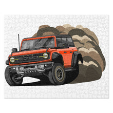 RED BRONCO DIRT DRIFTING PUZZLE