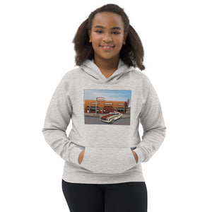 TEXACO CAMARO GAS STATION KIDS HOODIE