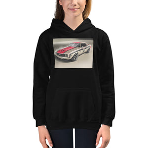 TEXACO CAMARO FRONT HD KIDS HOODIE