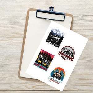 BRONCO OFF ROAD ADVENTURE STICKER SHEET