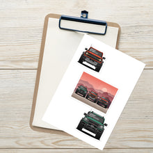 FORD AMIGOS STICKER SHEET
