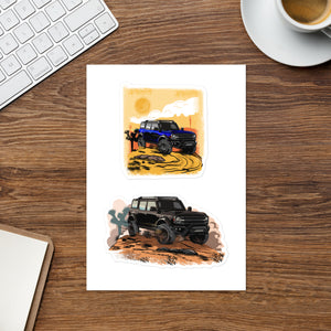 BRONCO DESERT STICKER SHEET