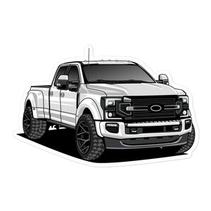 FORD F250 TRUCK SOLO STICKER