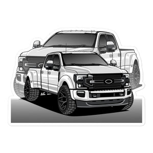 FORD F250 TRUCK STICKER