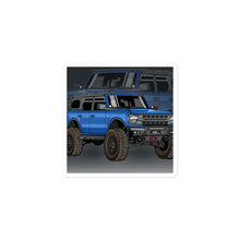 BLUE BRONCO REFLECTION STICKER