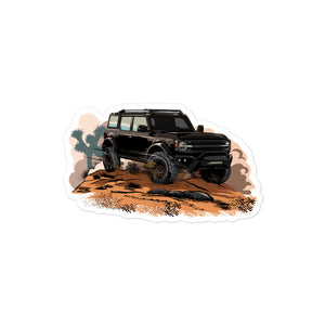 BRONCO DUSTY DESERT STICKER