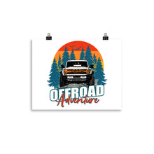 BRONCO OFF ROAD NATURE PHOTO PAPER POSTER