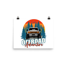 BRONCO OFF ROAD NATURE PHOTO PAPER POSTER