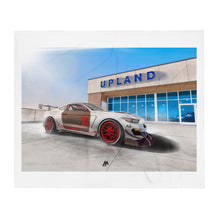UPLAND RACING SHOWROOM THROW BLANKET