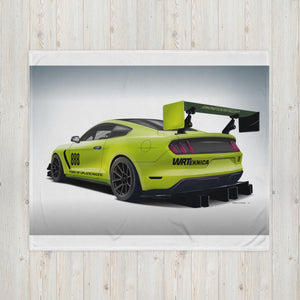 UPLAND RACING LEFT REAR THROW BLANKET