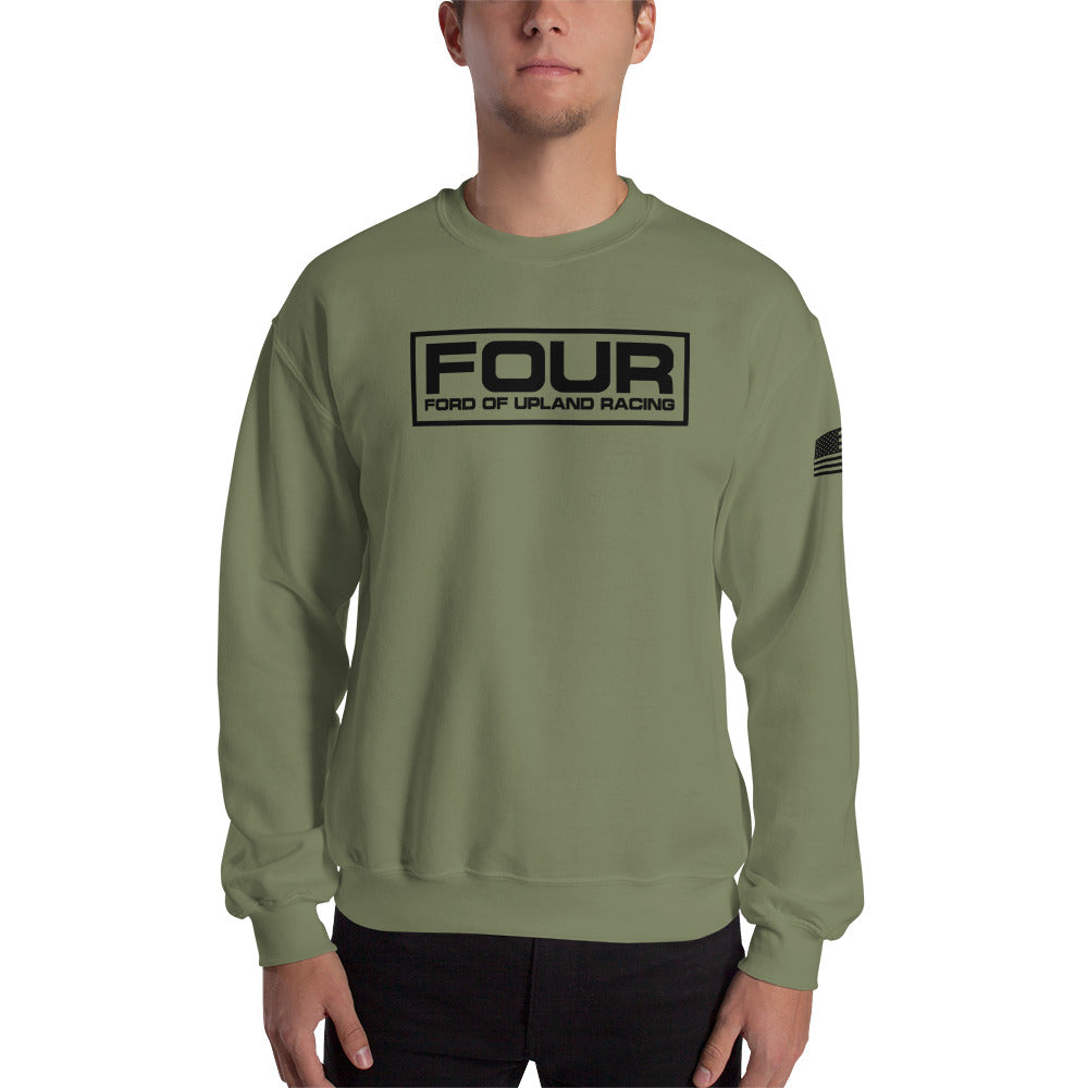 FOUR FORD OF UPLAND RACING WITH FLAG SWEATSHIRT